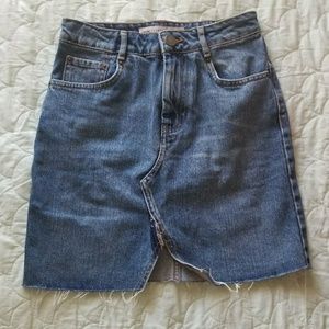 Denim skirt